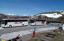 Bussparkplätze sind vorhanden!